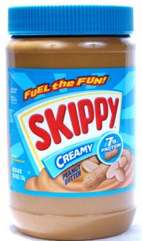 SKIPPY Peanutbutter 'Creamy' Erdnussbutter, Glutenfrei 1360 gr
